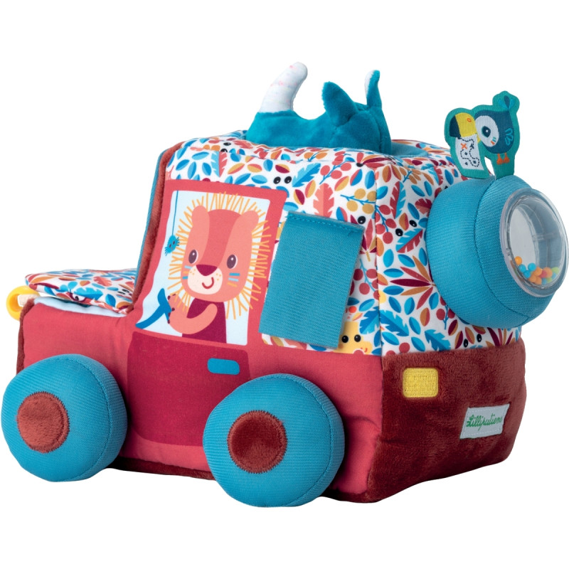 Voiture d'activités safari Jack le lion LILLIPUTIENS