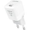 Chargeur secteur 1 port USB-C 20W blanc