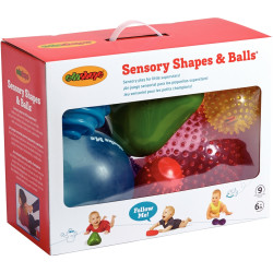 Pack 9 balles sensorielles