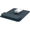 Tapis de souris Ergo avec repose poignet réglable gris foncé