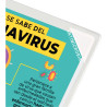 Sachet de 5 pochettes KANG antimicrobiennes format A4