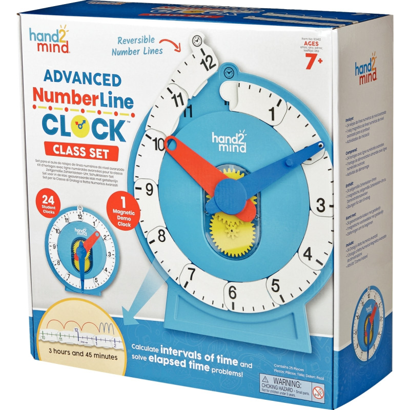 Boite de 25 horloges numériques