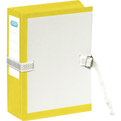 Pochette d'archives en PVC 24x32cm jaune