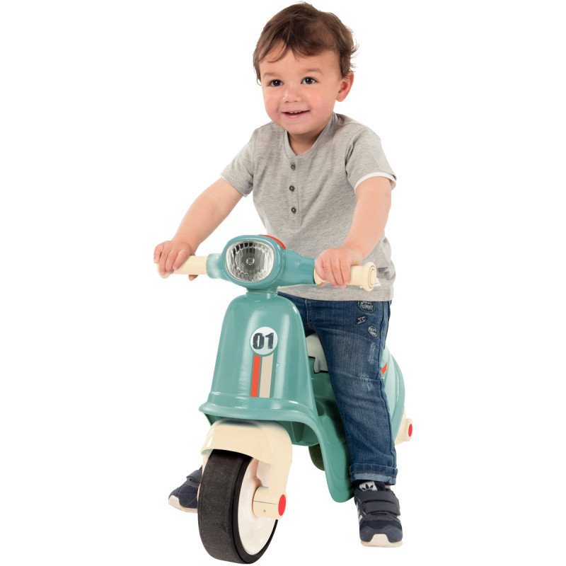 Porteur scooter bleu