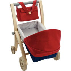 Sac repas de bébé en bois PLAN TOYS, 6 pièces