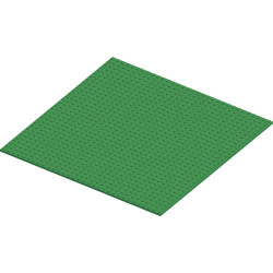 Lot de 4 plaques de base pour petites briques de construction BLOX