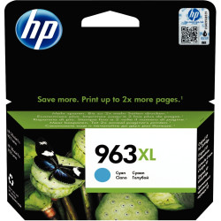 HP 963XL cartouche d'encre cyan grande capacité authentique (3JA27AE)