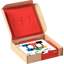 Boite de 24 fiches d'activités pour 3D Connect 12381