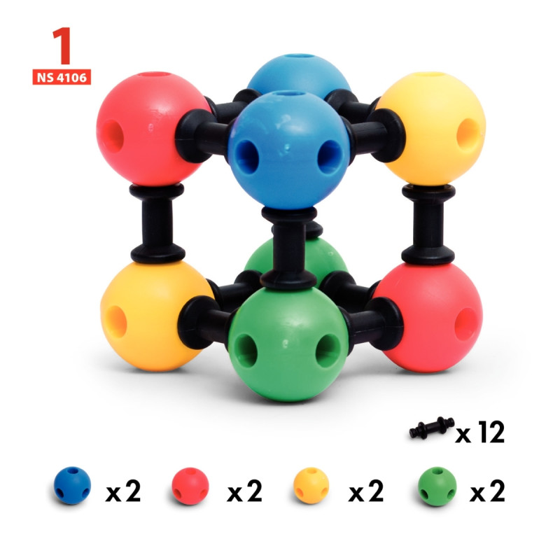 Boite de 24 fiches d'activités pour 3D Connect 12381
