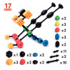Boite de 24 fiches d'activités pour 3D Connect 12381