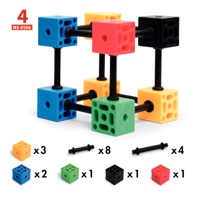 Boite de 24 fiches d'activités pour 3D Connect 12381