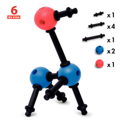 Boite de 24 fiches d'activités pour 3D Connect 12381