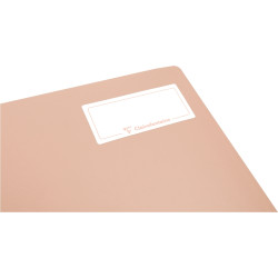 Cahier à reliure intégrale 160 pages KOVERBOOK BLUSH, format A4, quadr