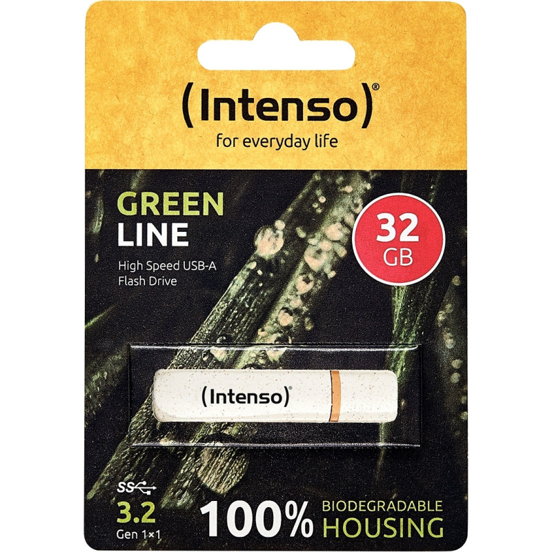 Clé USB 3.2 Intenso Green Line 32 GO