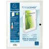Boite de classement personnalisable en polypropylène KREACOVER dos 4 c