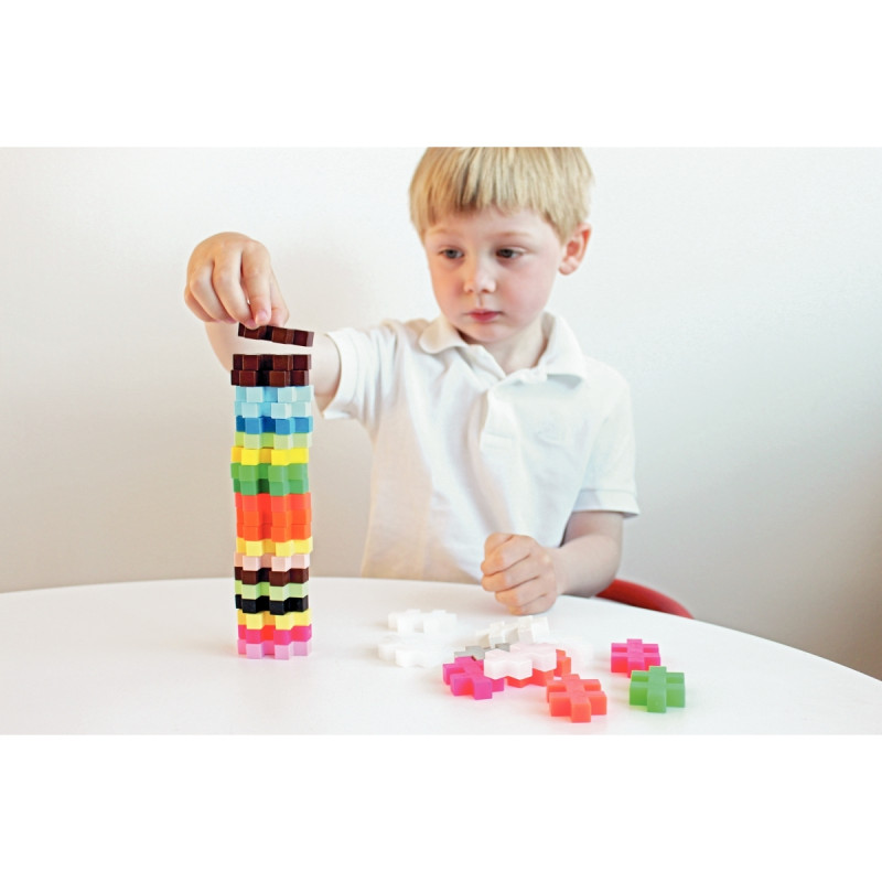 Box EDUC BIG 400 pièces, couleurs vives