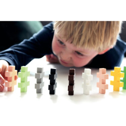 Box EDUC BIG 400 pièces, couleurs vives
