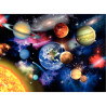 Puzzle XXL 300 pièces, le système solaire