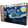 Puzzle d'art en bois d’environ 50 pièces, NUIT ETOILEE