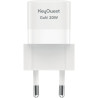 Chargeur secteur 2 port USB 18W/USB-C 20W blanc