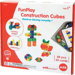 Set d'initiation à la construction 88 pièces + 25 fiches