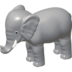 Boite de 7 mini puzzles 3D magnétiques, animaux de la jungle
