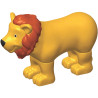 Boite de 7 mini puzzles 3D magnétiques, animaux de la jungle