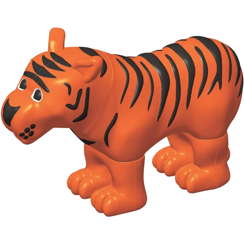 Boite de 7 mini puzzles 3D magnétiques, animaux de la jungle