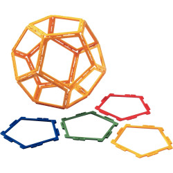 Set de base POLYDRON FRAMEWORKS, 280 pièces