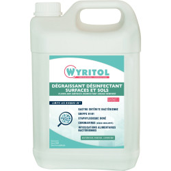Bidon 5L dégraissant et désinfectant WYRIOL