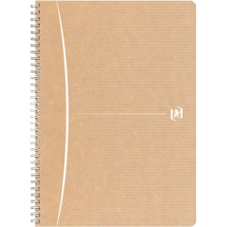 Cahier à reliure intégrale 100 pages TOUAREG format A4, quadrillé 5x5