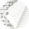 Cahier à reliure intégrale 100 pages TOUAREG format A4, quadrillé 5x5