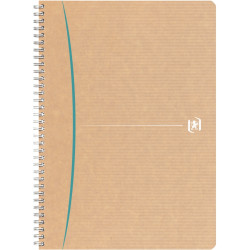 Cahier à reliure intégrale 100 pages TOUAREG format A4, quadrillé 5x5