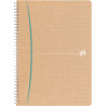 Cahier à reliure intégrale 100 pages TOUAREG format A4, quadrillé 5x5