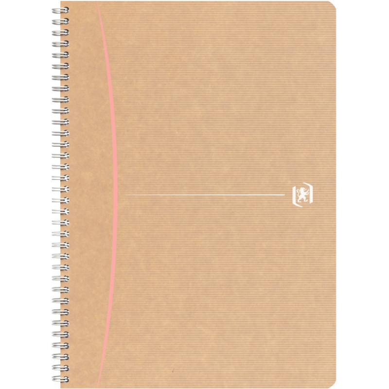 Cahier à reliure intégrale 100 pages TOUAREG format A4, quadrillé 5x5