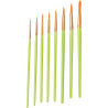Sachet de 10 pinceaux synthétique ronds n°18