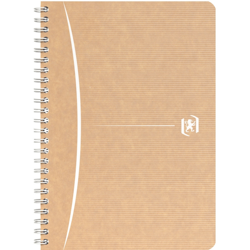 Cahier à reliure intégrale 100 pages TOUAREG format A5, quadrillé 5x5