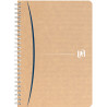 Cahier à reliure intégrale 100 pages TOUAREG format A5, quadrillé 5x5