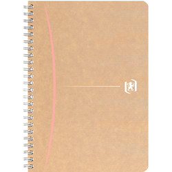 Cahier à reliure intégrale 100 pages TOUAREG format A5, quadrillé 5x5