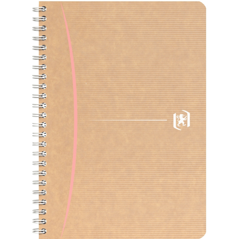 Cahier à reliure intégrale 100 pages TOUAREG format A5, quadrillé 5x5