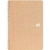 Cahier à reliure intégrale 100 pages TOUAREG format A5, quadrillé 5x5