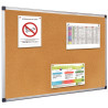 Tableau liège lg45xL60cm avec encadrement alu