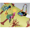 Paquet de 25 feuilles CARTOLINE 50x65cm jaune