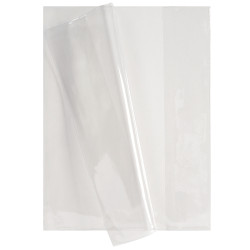 Paquet de 10 protège-cahiers en PVC 15/100ème, pour format 24x32 cm, i