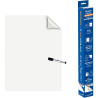 Rouleau de 25 feuilles statiques Magic-Chart blanc uni