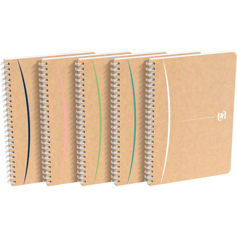 Cahier à reliure intégrale 180 pages TOUAREG format A5, séyès, couvert