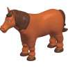 Boite de 7 mini puzzles 3D magnétiques, animaux de la ferme