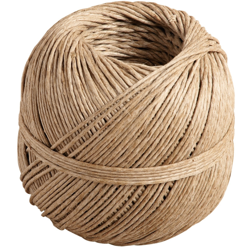 Bobine de ficelle en chanvre 200g 100m
