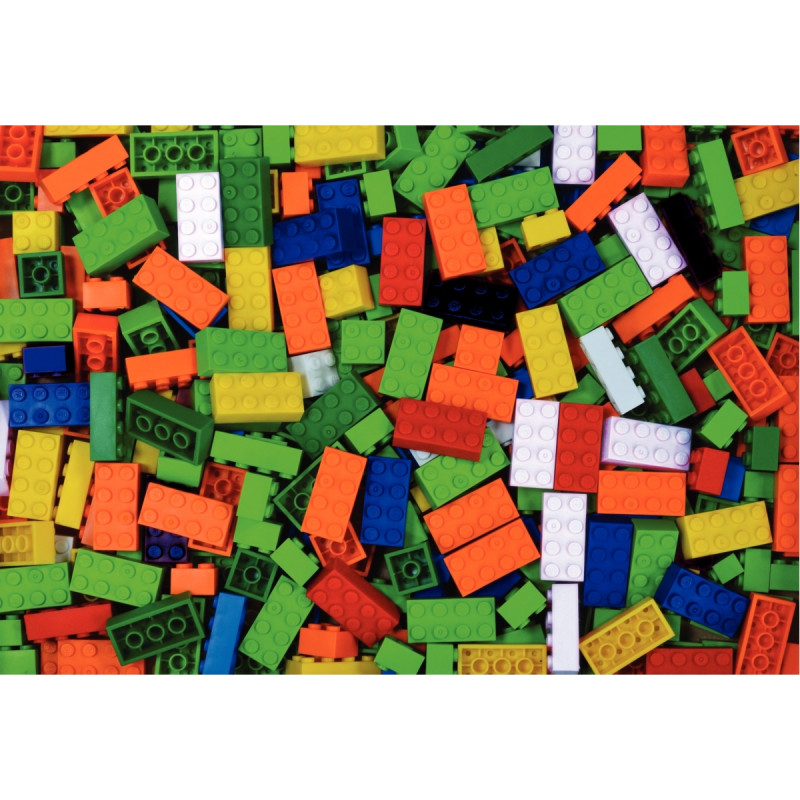 Carton de 1000 briques de construction BIOBUDDI SMALL