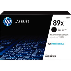 HP 89X toner noir grande capacité authentique (CF289X)